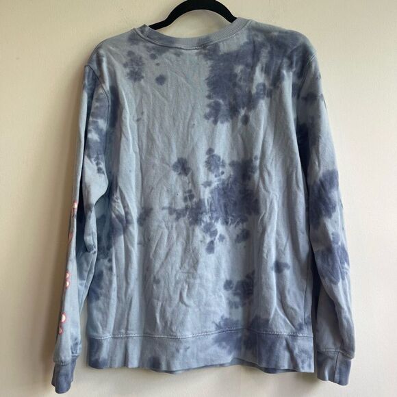 The Simpsons Lisa Simpson Blue Tie Dye ‘Nature Lover’ Pullover - Medium - Picture 6 of 6